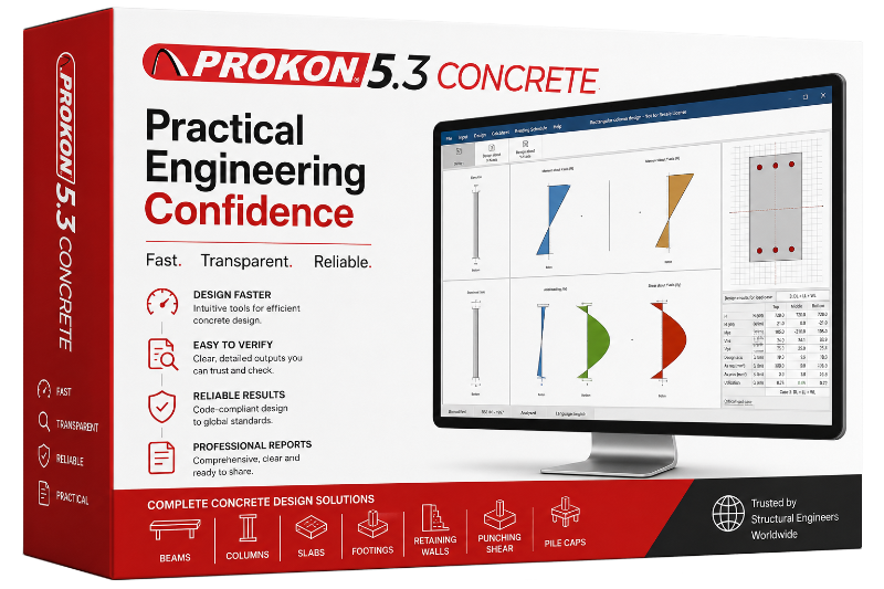 PROKON 5.3 Concrete packaging box