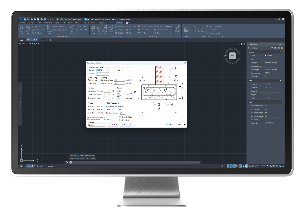 Image of related industry: Probar for ZWCAD – Wizards & Workflow 